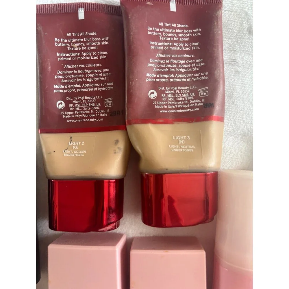 Lot of used makeup- great way to try new things